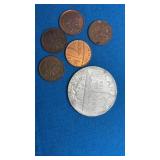 Canadian Penny & Commemorative Nickel Collection
