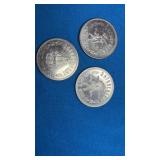 Collection of three Oktoberfest commemorative