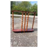 Spindle Console Table / Hall ShelfVintage