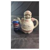 Cat Teapot FigurineWhimsical cat-shaped ceramic