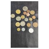 Foreign Coin CollectionSelection of foreign