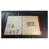 Stamp and Currency AlbumAlbum containing a mix