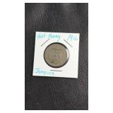 1916 Jamaica Half Penny Coin1916 Jamaica half