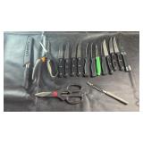 Kitchen Knives, Shears & Peeler