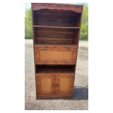 Bamboo & Cane Door Entertainment Cabinet /