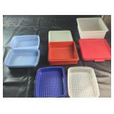 Plastic Food Storage ContainersA selection of