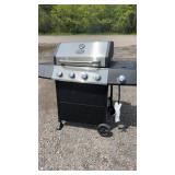 Expert Grill 4-Burner Propane BBQ with Side