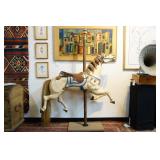 Looff antique carousel horse - Jumper outside row