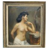 Douglas Parshall Oil on Canvas Nude
