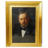 Ralph Clarkson 1861-1942 portrait of T. E. Balding