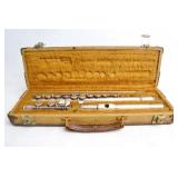 Vintage Yamaha YFL245 silver flute & case