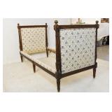 Antique French carved day bed