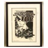Rick Griffin Limited Edition 178/1200 Lithograph