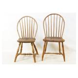 19th cent Windsor chairs