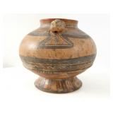 Costa Rican Polychrome Earthenware vase 800-1200AD