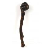 Wood Carved Skull Knocker