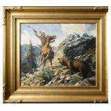 Robert Herget oil on canvas