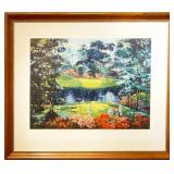 Mark King Golf Lithograph 30" x 40"
