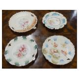 Four Antique German and RS Prussia Plates