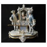 Royal Dux Porcelain Figural Group