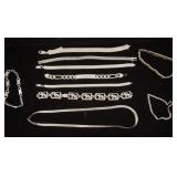 Sterling Bracelets and Necklace
