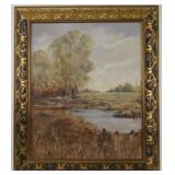 Fremont Ellis oil on canvas  landscape