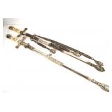 Engraved Masonic Swords highly decorated