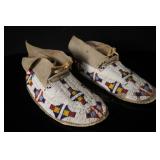 Native American Beaded Moccasins