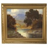 George Bickenstaff 1893-1954 oil on board