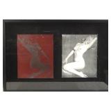 Rare Marilyn Monroe Zinc Plate Presentation