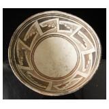 Ancient Mimbres Native American Earthenware Bowl