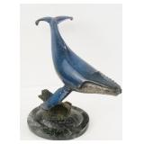 Phil Vanderlei  artist -Whale bronze