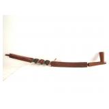 Native American Catlin Pipe with stem