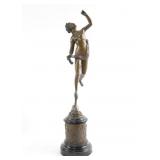 19th c. Bronze Muse Nude