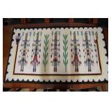 Outstanding Navajo Six Yei rug