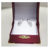 18kt gold huggie earrings