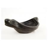 Northwest carved wooden Feast bowl