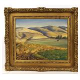 Maynard Dixon oil on board California landscape
