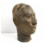Ife Style Yoruba Bronze Bust of a Royal