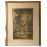 Rare Louis Icart Lithograph 