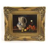 Jan Nagtegaal oil on canvas stillife