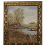 Fremont Ellis oil on canvas  landscape