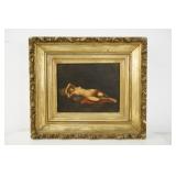 W. Moralt (1884-1947) Nude oil on canvas