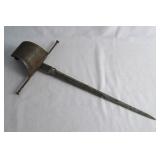 An Engraved Toledo Spain Parrying Dagger