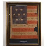 Stars and Bars Civil War style flag