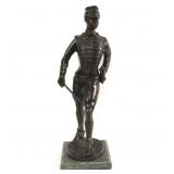 A Bronze "French Officer"