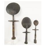 Ashanti  hard wood fertility sculptures - 3