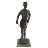 A Bronze "French Officer"