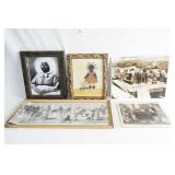 Collection of Black American prints and pictures
