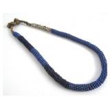 Early Indian Trade Bead Braided Necklace